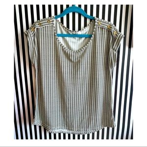 Hunter Green Short sleeve blouse